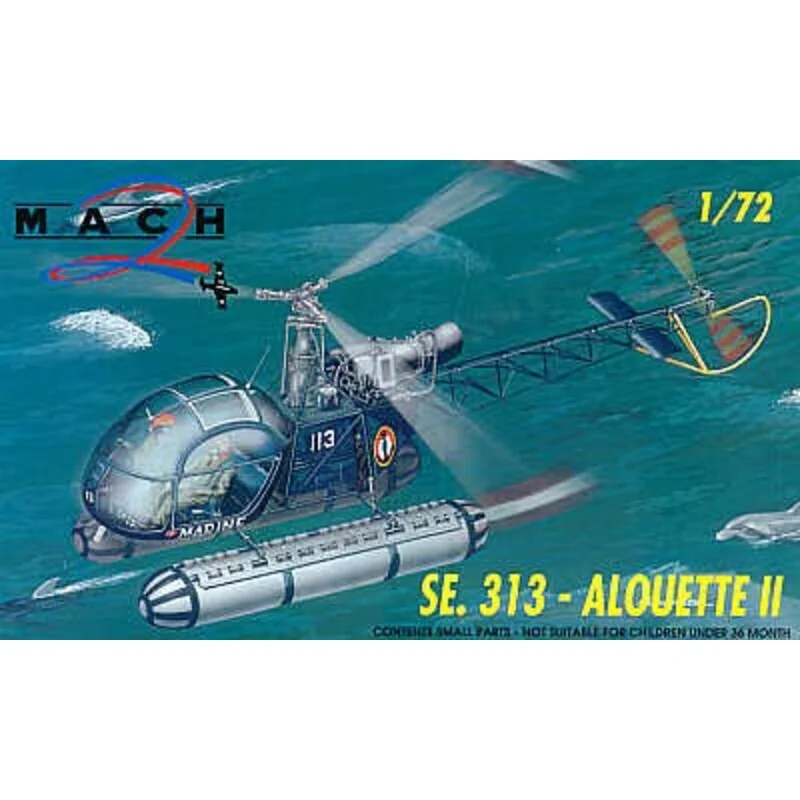 SE.313 Alouette II Model kit - Mach 2