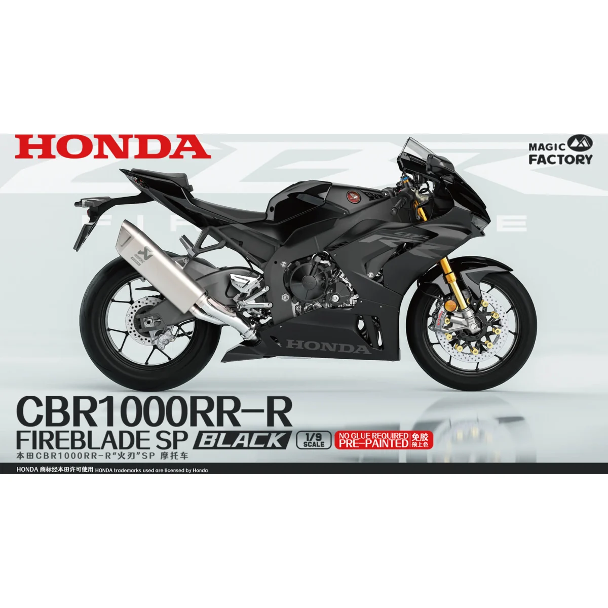 Honda CBR1000RR-R Fireblade SP Black Model kit