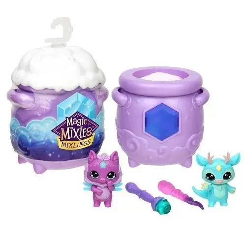 Magic Mixies Mixlings Tap and Reveal 2 Piece Cauldron - Moose Toys