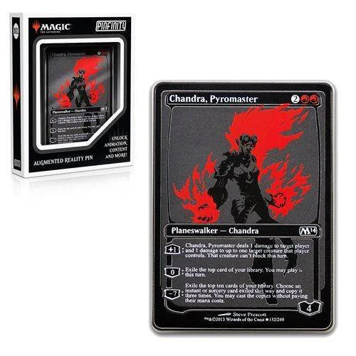 Magic: The Gathering Chandra Pyromaster AR Enamel Pin - Pinfinity