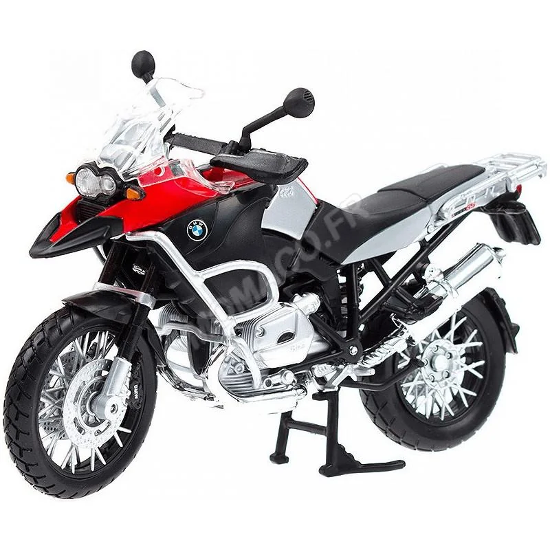 Bmw r1200gs 2007 rouge/noire Die cast - Maisto