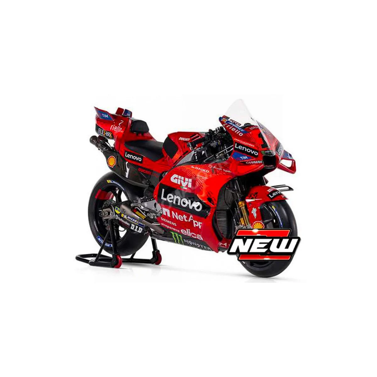 Ducati desmosedici gp24 "team lenovo" 1 francesco bagnaia moto gp season 2024 Die cast - Maisto