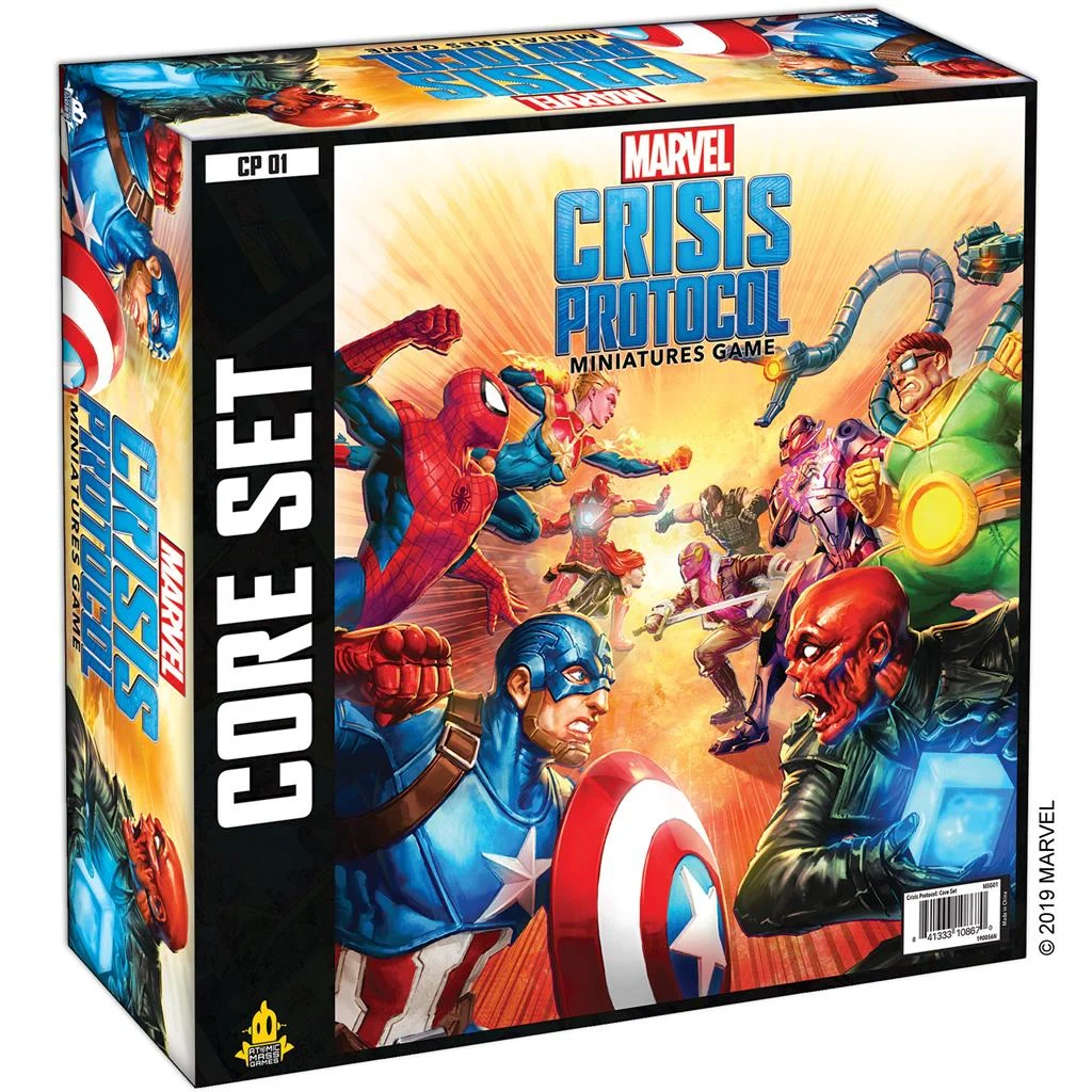 Marvel Crisis Protocol Core Miniatures Game Set - Atomic Mass Games