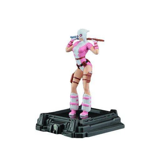 Marvel Gwenpool Super Hero Illuminate Gallery Statue - Sentinel