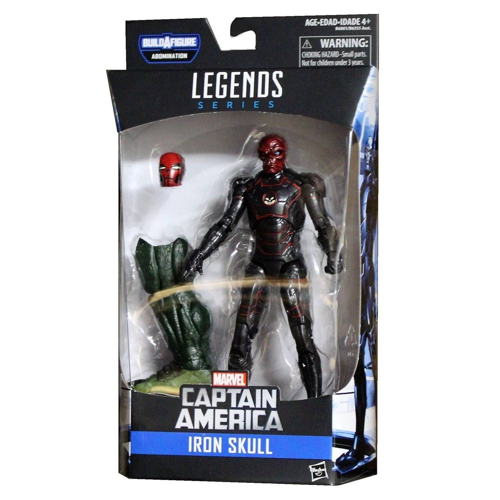 Marvel Legends Captain America Civil War Iron Skull Action Figure - Hasbro