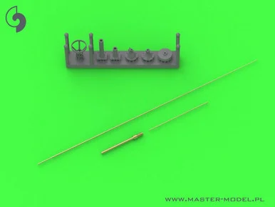 1/35 Master Model British antennas for Wireless Set No.19 -used on AFV between 1940 and 1950's