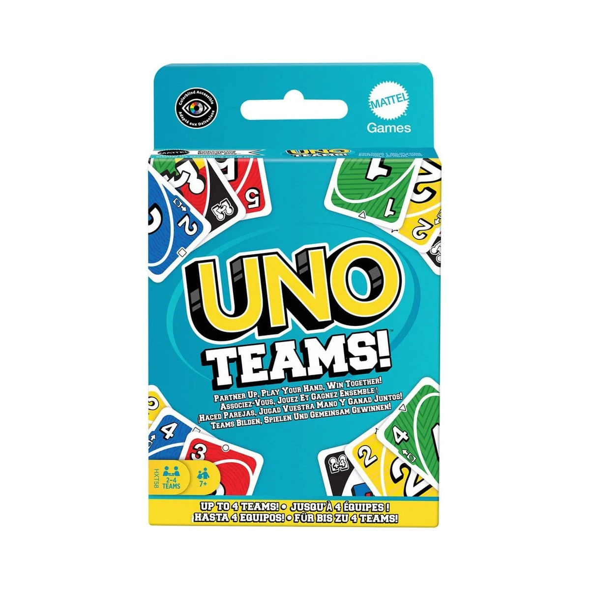 UNO Teams Card Game - Mattel