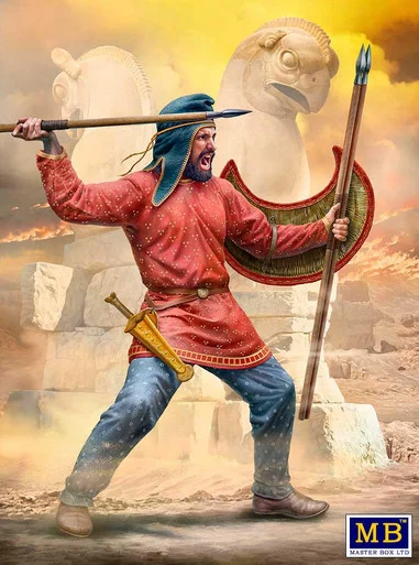 1/32 Master Box Greco-Persian Wars Series Kit 8 Persian Lightly Armed Warrior Takabara
