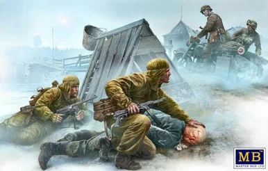 1/35 Masterbox Crossroad Eastern Front WWII Figure Set - Master Box LTD