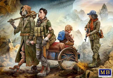 1/35 Master Box Desert Battle Series. Long-distance raid Child of Hope