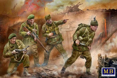 1/35 Master Box Deadly Raid. British Commandos, Dieppe, 1942 - Master Box LTD
