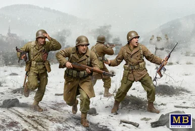 1/35 Master Box U.S. 101st Airborne Division. Bastogne, December 1944 - Master Box LTD