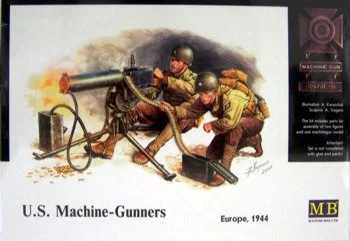 MBM35019 1:35 MB Master Box US Machine Gunners Europe 1944 #3519 - Masterbox