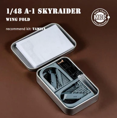 1/48 Mini Craft Collection A-1 Skyraider Wing Fold /w Metal Gun Barrels