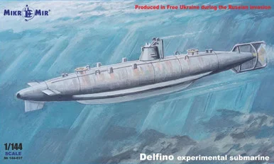 1/144 Mikro Mir Delfino experimental submarine - MikroMir