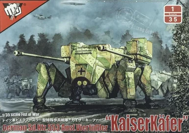 1/35 ModelCollect First of War German WWII SDKFZ 553/A Medium Fighting Mech