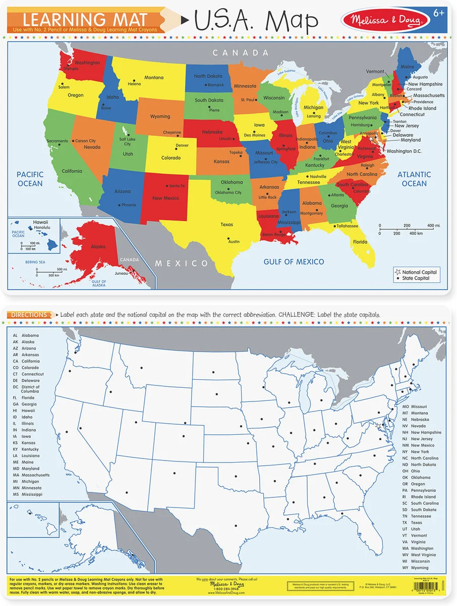 The United States Write-A-Mat