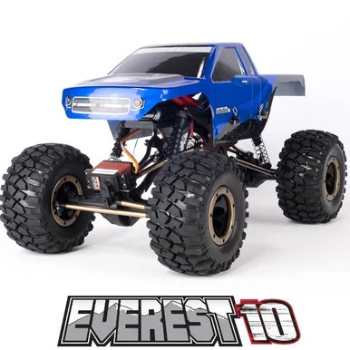 Redcat Racing RER10682 Everest-10 1/10 Brushed Electric Rock Crawler, Blue/Black