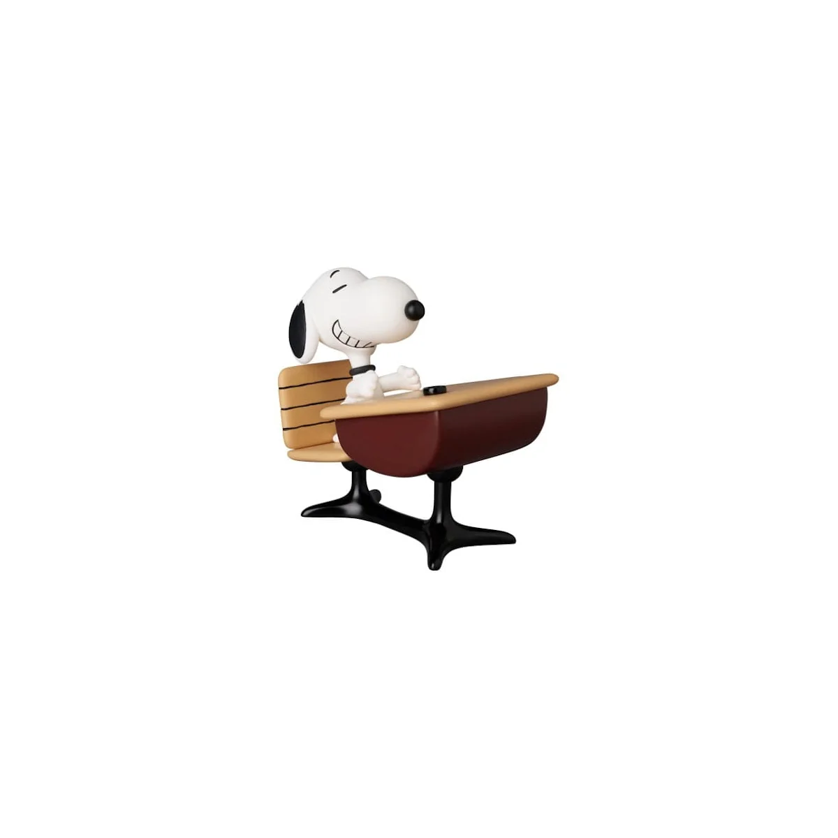 Peanuts mini Figure Medicom UDF series 18 Snoopy with desk 9 cm Figurine