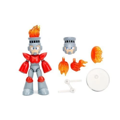Mega Man Fire Man 1:12 Scale Action Figure - Jada Toys