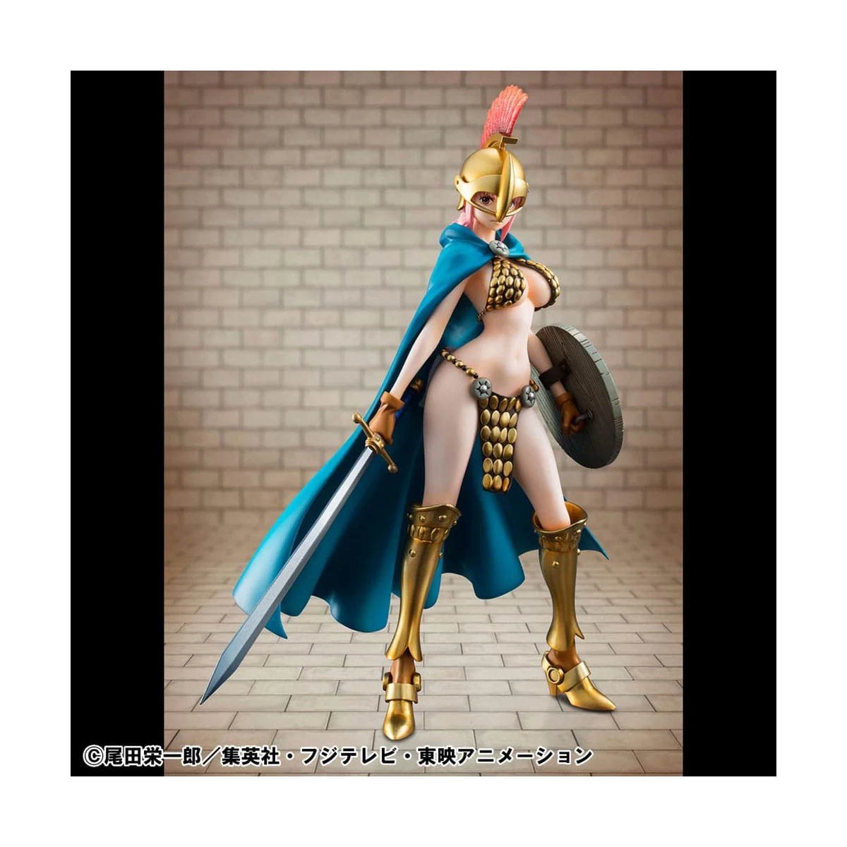 One Piece PVC Figure POP Gladiator Rebecca Sailing Again Super Limited Reprint Ver. 22cm - Megahouse