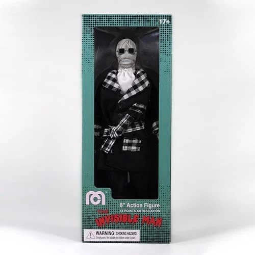 Mego Action Figure 8 Inch The Invisible Man (Box)