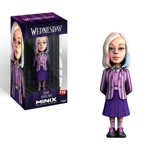 Mego Minix Wednesday TV Show Vinyl Figure - Choose your figure