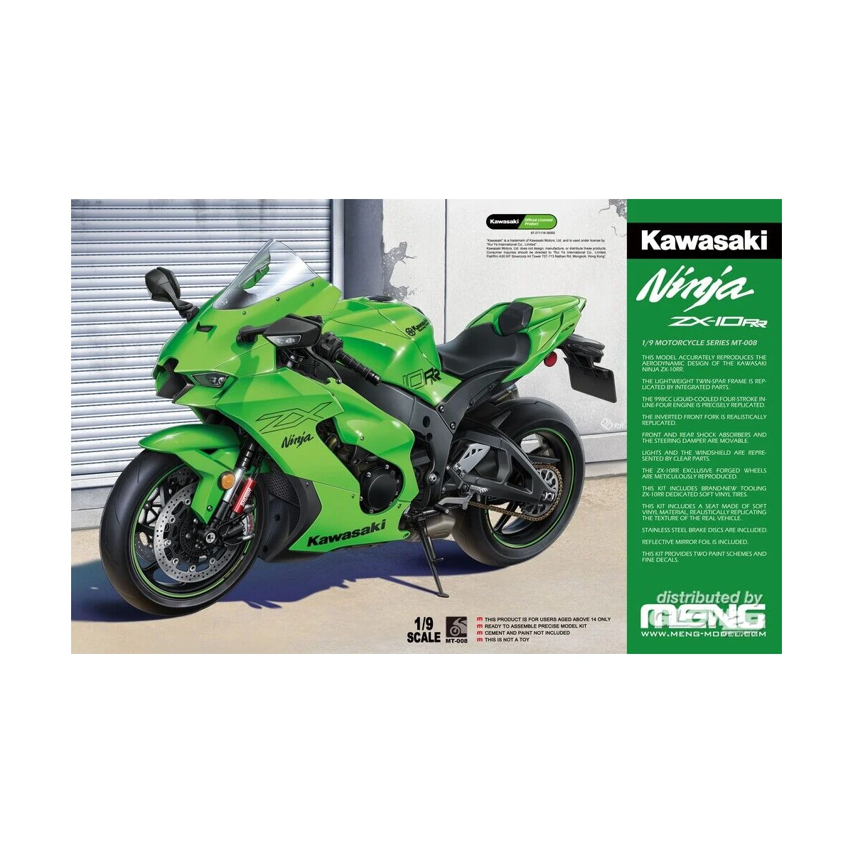 Kawasaki Ninja ZX-10RR Model kit