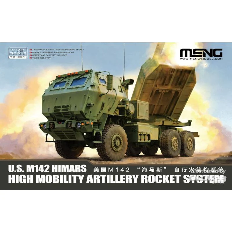 US M142 HIMARS High Mobility Artillery Rocket System Model kit - Meng Model