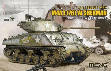 1/35 Meng M4A3(76)W Sherman US Medium Tank