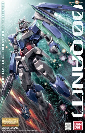 Bandai 5061587 00 Qan[T] Celestial Being Mobile Suit GNT-0000 MG 1/100 Scale Model Kit