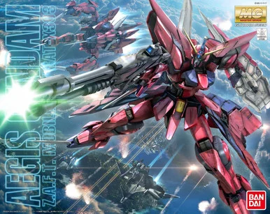 Bandai 5062907 Aegis Gundam Z.A.F.T. Mobile Suit GAT-X303 MG 1/100 Scale Model Kit