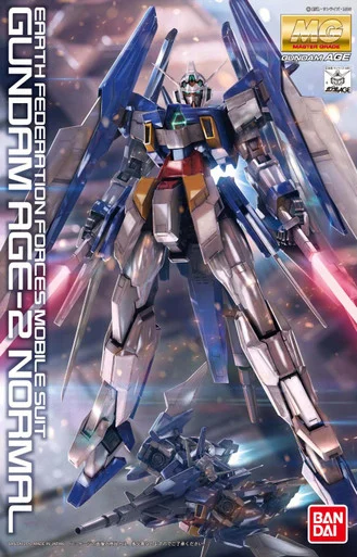 Bandai 5062843 Gundam AGE-2 Normal Earth Federation Forces Mobile Suit MG 1/100 Scale Model Kit