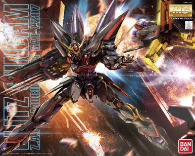 Bandai 5062905 BLITZ Gundam Z.A.F.T. Mobile Suit GAT-X207 MG 1/100 Scale Model Kit