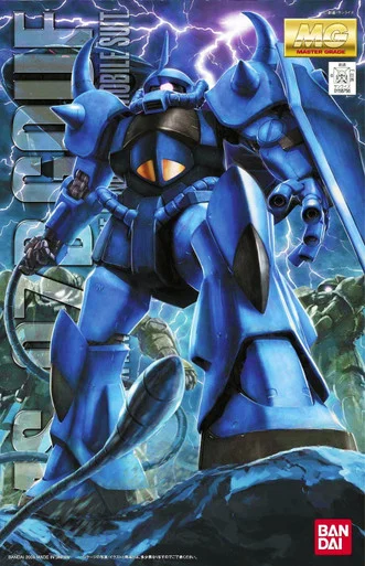 Bandai 5061585 MS-07B Gouf Ver. 2.0 Principality of Zeon Mass Productive Land Battle Mobile Suit MG 1/100 Scale Model Kit