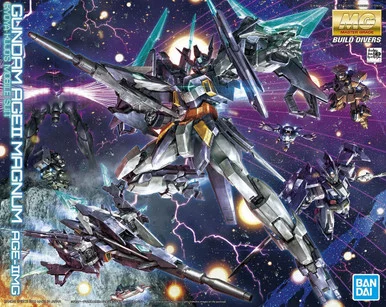Bandai 5057065 Gundam AGE II Magnum Kyoya Kujo's Mobile Suit MG 1/100 Scale Model Kit