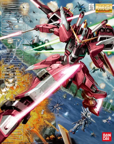 Bandai 5063041 ZGMF-X19A Infinite Justice Gundam Z.A.F.T. Mobile Suit MG 1/100 Scale Model Kit