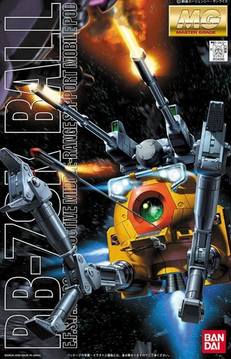 Bandai 5069881 RB-79K Ball MG 1/100 Scale Model Kit