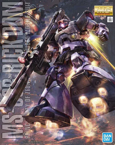 Bandai 5062172 Rick Dom Principality of Zeon Mass Produced Mobile Suit MG 1/100 Scale Model Kit