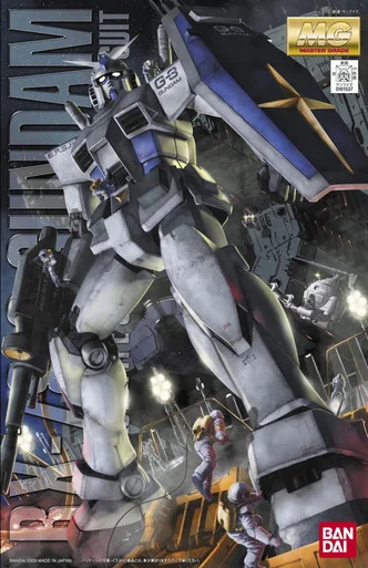 Bandai 5063525 RX-78-3 G-3 Gundam Ver. 2.0 E.F.S.F. Prototype Close-Combat Mobile Suit MG 1/100 Scale Model Kit