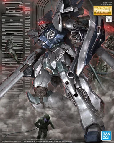 Bandai 5055709 MSN-06S-2 Sinanju Stein Narrative Ver. Neo Zeon Psycho-Frame Prototype Mobile Suit MG 1/100 Scale Model Kit