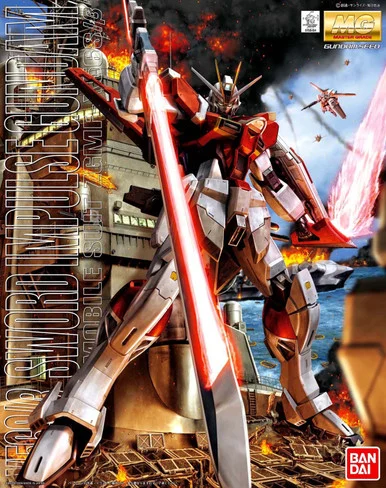 Bandai 5064118 ZGMF-X56S/b Sword Impulse Gundam Z.A.F.T. Mobile Suit MG 1/100 Scale Model Kit