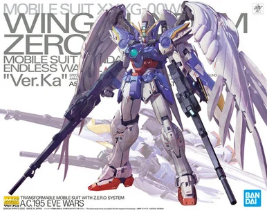 Bandai 5060760 XXXG-00W0 Wing Gundam Zero Endless Waltz Ver. Ka MG 1/100 Scale Model Kit