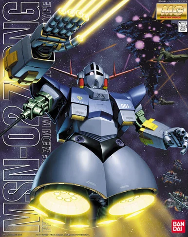 Bandai 5064094 MSN-02 Zeong Principality of Zeon Mobile Suit for Newtype MG 1/100 Scale Model Kit