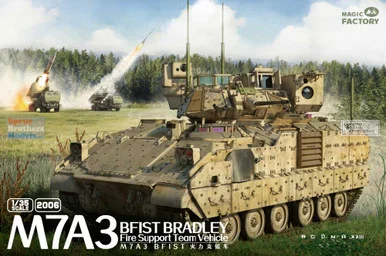 MGF2006 1:35 Magic Factory M7A3 B-FIST Bradley Fire Support Team Vehicle