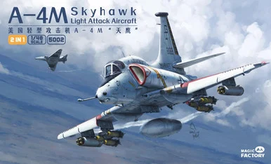 1/48 Magic Factory A-4M Skyhawk Light Attack Aircraft Plastic Model Kit