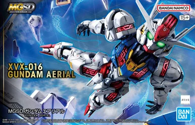 Bandai 5068846 XVX-016 Gundam Aerial MGSD Model Kit