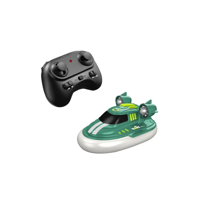 Radio-controlled electric boat Mini Hovercraft Green RTR