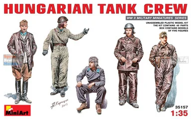 MIA35157 1:35 MiniArt Hungarian Tank Crew Figure Set