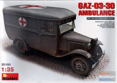MIA35160 1:35 Miniart GAZ-03-30 Ambulance